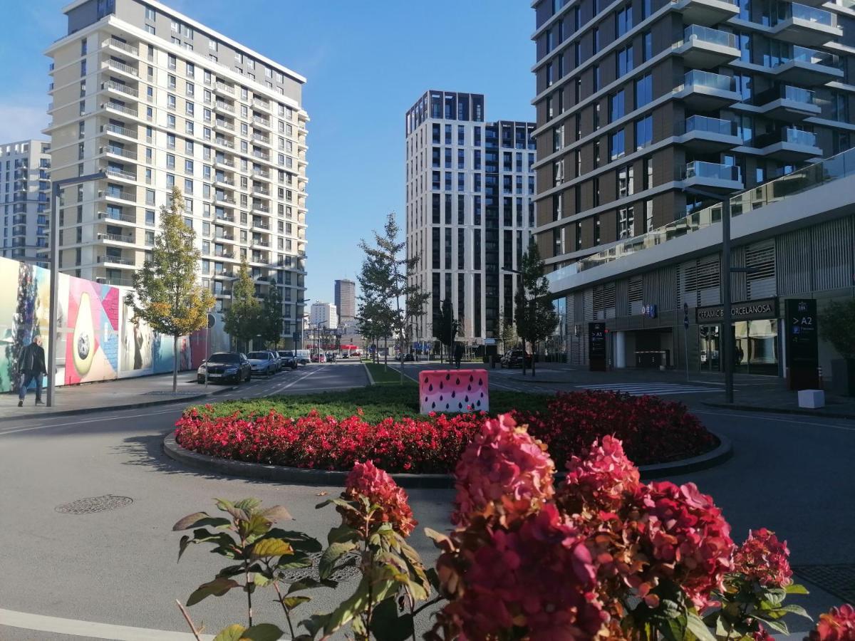 Belgrade Waterfront Cozy Symphony 1 Lägenhet Sajmiste Exteriör bild